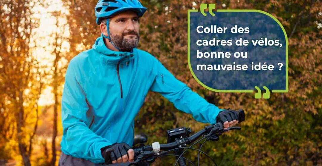 L'assemblage par collage sur des vélos connectés